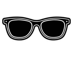 Sonnenbrille Symbol Zeichnung vektor
