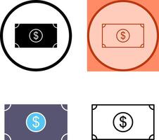einzigartig Dollar Symbol Design vektor
