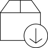 Lager Daten Symbol Symbol Bild vektor