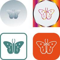 Schmetterling-Icon-Design vektor