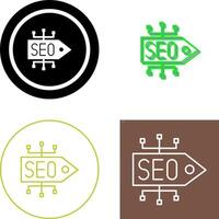 SEO-Tag-Icon-Design vektor