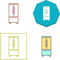 kylskåp ikon design vektor