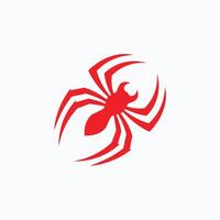 Spindel logotyp mall och ikon vektor
