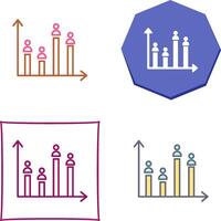 Kandidat Graph Symbol Design vektor