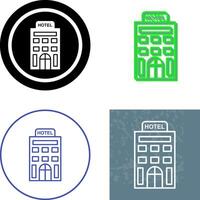 Hotel-Icon-Design vektor