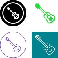 Gitarren-Icon-Design vektor