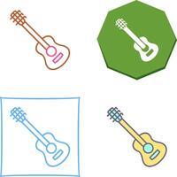 Gitarren-Icon-Design vektor