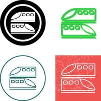 Züge Symbol Design vektor