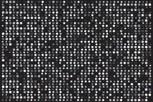 schwarz und Weiß Polka Punkt Muster, nahtlos Muster Hintergrund vektor