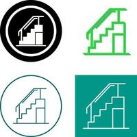 Treppen-Icon-Design vektor