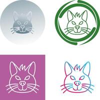 Katze Symbol Design vektor