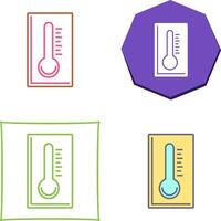 Thermometer Icon Design vektor