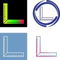 Platz Lineal Symbol Design vektor