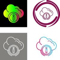 Cloud-Computing-Icon-Design vektor