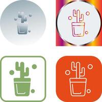 Kaktus-Icon-Design vektor