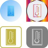 termometer ikon design vektor