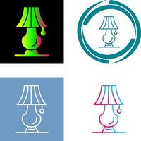 Lampen-Icon-Design vektor