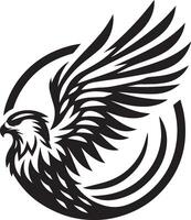 Adler einfach Logo Design vektor