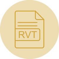 rvt Datei Format Linie Gelb Kreis Symbol vektor