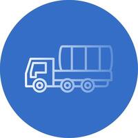 LKW eben Blase Symbol vektor