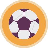Fußball eben multi Kreis Symbol vektor