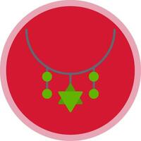 Halskette eben multi Kreis Symbol vektor