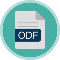 odf Datei Format eben multi Kreis Symbol vektor