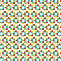 Polka Dot bunte Muster Hintergrund Vektor editierbar