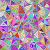 färgrik triangel mosaik- bakgrund design vektor