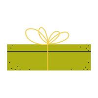 grüne Geschenkbox vektor