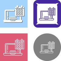 Kalender Icon Design vektor