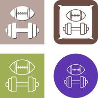 Sport Fakultät Symbol Design vektor