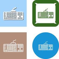 Tastatur-Icon-Design vektor