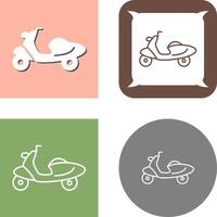 Scooter-Icon-Design vektor