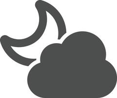 Wolke Symbol Symbol Bild. Illustration von das Hosting Lager Design vektor