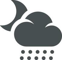 Wolke Symbol Symbol Bild. Illustration von das Hosting Lager Design vektor