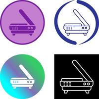 Scanner-Icon-Design vektor