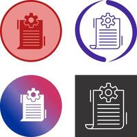 Content-Management-Icon-Design vektor