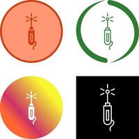 Laser-Stift-Icon-Design vektor