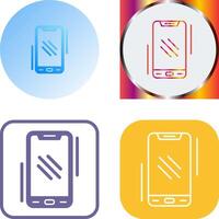 Smartphone-Icon-Design vektor