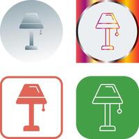 lampa ikon design vektor