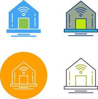 Smart-Home-Icon-Design vektor