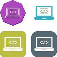 Coding-Icon-Design vektor