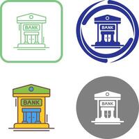 Bank-Icon-Design vektor