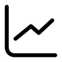 Diagramm Symbol zum Netz, Anwendung, Infografik, usw vektor