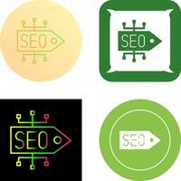 SEO-Tag-Icon-Design vektor