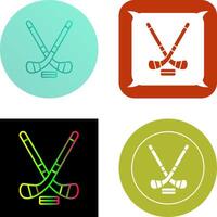 Eishockey-Icon-Design vektor