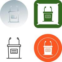 Debatte Icon-Design vektor