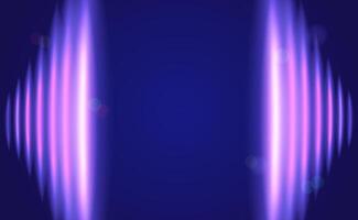 abstrakt Hintergrund mit Neon- Beleuchtung. abstrakt futuristisch Beleuchtung. vektor