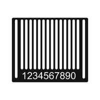 Vektor-Barcode-Symbol vektor